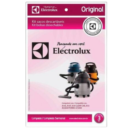 Saco para Aspirador de Pó Electrolux